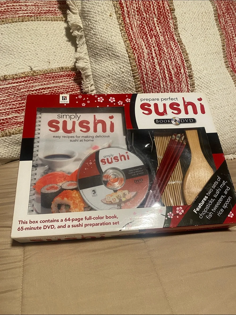 Simply Sushi Home Sushi Kit - Red